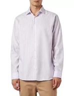Koszule męskie - Seidensticker Męska koszula z długim rękawem o dopasowanym kroju, bez, 43 - miniaturka - grafika 1