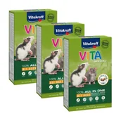 Karma dla gryzoni - Vitakraft Vita Special dla szczurów 3x600 g - miniaturka - grafika 1