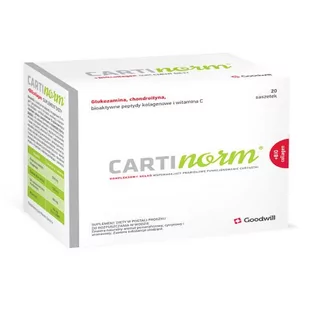 Cartinorm + Biocollagen, 20 saszetek - Stawy, mięśnie, kości - miniaturka - grafika 1