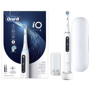 Oral-B iO 5 Biały - Szczoteczki elektryczne - miniaturka - grafika 1