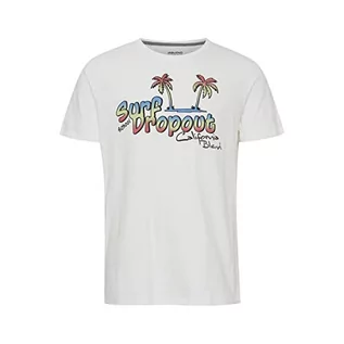 Koszulki męskie - Blend Męski T-shirt T-shirt, 110602/Snow biały, M, 110602/Snow White, M - grafika 1