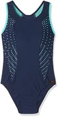 Stroje kąpielowe - Speedo damski kostium kąpielowy, wielokolorowy (granatowy/włóczniowy), 30/S - miniaturka - grafika 1