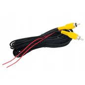 Akcesoria do rejestratorów samochodowych - Kabel przewód 5,5m CHINCH RCA do kamery cofania - miniaturka - grafika 1