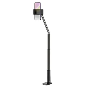 USAMS Teleskopowy uchwyt biurkowy na telefon WX Series czarny/black ZB255WXZJ01 (US-ZB255) - Selfie stick - miniaturka - grafika 6