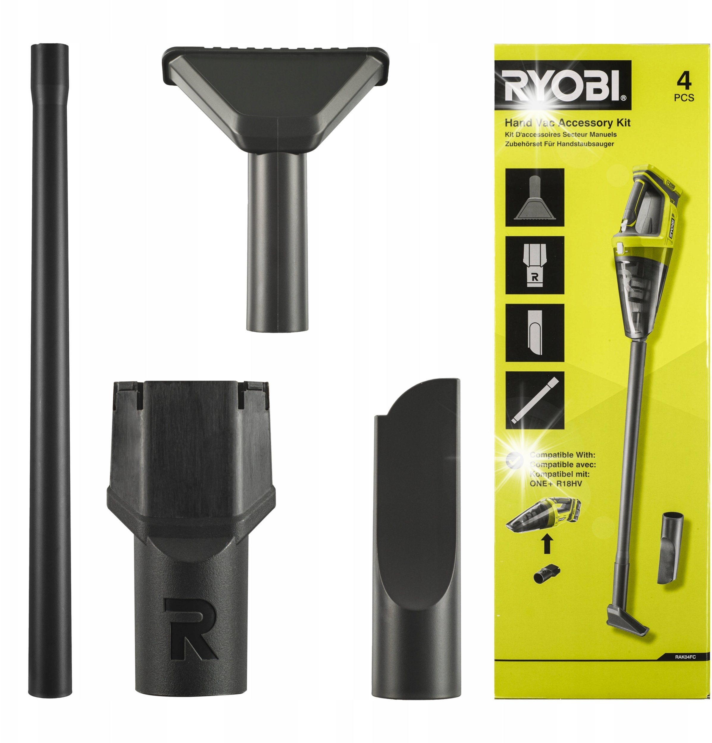Ryobi RYOBI Zestaw Akcesoriów do Odkurzacza RAK04FC