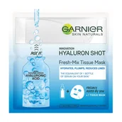 Maseczki do twarzy - Garnier Garnier Fresh-Mix Tissue Mask nawilżająca maska w płachcie z kwasem hialuronowym 33g - miniaturka - grafika 1