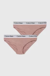 Majtki dla dzieci - Calvin Klein Underwear figi dziecięce 2-pack kolor różowy - grafika 1