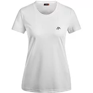 Koszulki i topy damskie - Maier Sports koszulka funkcyjna Waltraud, biały, 46 252302_600_46 - miniaturka - grafika 1