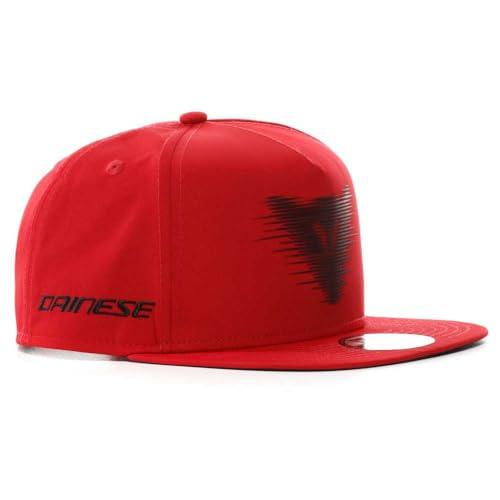 DAINESE - #C11 Speed Demon Veloce 9Fifty czapka z daszkiem z płaskim daszkiem, unisex, czerwona
