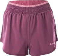 Spodnie sportowe damskie - hitec Damskie spodenki Hi-tec LADY LARIA M000212333 amaranth/polignac rozmiar XS - miniaturka - grafika 1