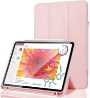 Etui do tabletów - D-Pro Smart Cover V2 etui do Apple Pencil / iPad Pro 12.9 2018/2020 (Pink) - miniaturka - grafika 1