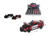 Samochody i pojazdy dla dzieci - AUTO POLICJA MET P/B 12CM MIX Hipo - miniaturka - grafika 1