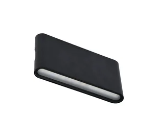 Ecolite ZFP12-CR - LED Kinkiet zewnętrzny BRICK 2xLED/6W/230V IP65 czarny - Lampy ogrodowe - miniaturka - grafika 1