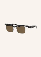 Okulary przeciwsłoneczne - Prada Okulary Przeciwsłoneczne Pr a15s schwarz - miniaturka - grafika 1