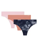Majtki damskie - Stringi damskie Under Armour Pure Stretch NS Nov THONG 3Pack L - miniaturka - grafika 1