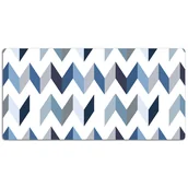 Podkładki na biurko - Podkładka na biurko z nadrukiem Jodełka geometria 120x60 cm - miniaturka - grafika 1