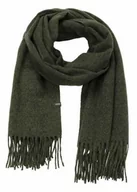 Czapki i chusty sportowe damskie - Pikeur Szalik SCARF AW 22/23 - ivy green melange - miniaturka - grafika 1