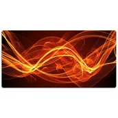 Podkładki na biurko - Mata ochronna na biurko Czerwony płomień 120x60 cm, Dywanomat - miniaturka - grafika 1