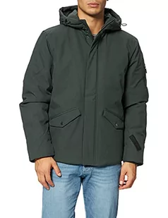 Mexx Parka męska, ciemnozielony, S - Kurtki męskie - miniaturka - grafika 1
