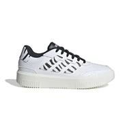 Buty sportowe damskie - Damskie Buty ADIDAS COURTBLOCK BOLD JI2210 – Biały - miniaturka - grafika 1