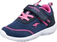 Buty dla dziewczynek - KangaROOS Sneakersy Ky-Vhummy Ev 02078 000 4294 Granatowy - miniaturka - grafika 1
