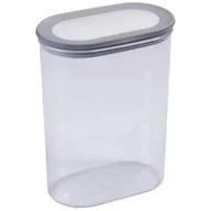 Pojemniki kuchenne - Curver pojemnik na artykuły sypkie grand chef 1,6l 164795 szary/transp - miniaturka - grafika 1