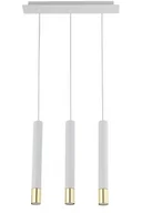 Lampy sufitowe - Sigma Sopel Grand lampa wisząca 3-punktowa biała/złota 33388 - miniaturka - grafika 1