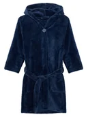 Szlafroki dla dzieci - Playshoes Szlafrok 340104 S Granatowy - miniaturka - grafika 1