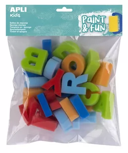 Zestaw stempli z gąbki, literki abc, 26 sztuk - Dekoratorstwo Zestaw stempli z gąbki, literki abc, 26 sztuk - Dekoratorstwo - miniaturka - grafika 1