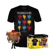 BEMS  FNAF SB - Booble Head POP N° 907 - Balloon Foxy (Flocked) + Tee (XL)