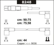 Kable wysokiego napięcia - Przewody Zaplonowe 8248 - miniaturka - grafika 1