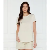 Koszulki i topy damskie - LAUREN RALPH LAUREN Lniany t-shirt Regular Fit - miniaturka - grafika 1