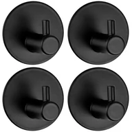 Wieszaki i stojaki - Zestaw czterech wieszaków loft TAVAS czarny - miniaturka - grafika 1