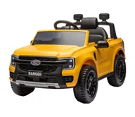 Rowerki biegowe - Samochód elektryczny Ford Ranger 60W/4500 mAh żółty - miniaturka - grafika 1