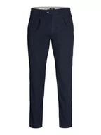 Spodnie męskie - JACK & JONES Jpstace Jjharvey zimowe spodnie chinosy męskie, niebieski, 34W / 34L - miniaturka - grafika 1