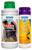 Akcesoria obuwnicze - Zestaw do pielęgnacji odzieży i sprzętu outdoor Nikwax Tech Wash 1 L i TX Direct 300 ml - miniaturka - grafika 1