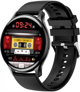 RUBICON RNCF11 SMARUB240 Czarny - Smartwatch - miniaturka - grafika 1
