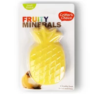 Karma dla gryzoni - Happypet Fruity Minerals 70G - Kostka Wapienna Ananasowa - miniaturka - grafika 1