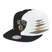 Czapki męskie - Czapka z daszkiem bejsbolowa Mitchell & Ness Diamond Cut Snapback Brooklyn Nets - miniaturka - grafika 1