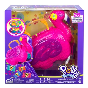Mattel Lalka Polly Pocket Flaming Plażowa Impreza HGC41 - Lalki dla dziewczynek - miniaturka - grafika 4