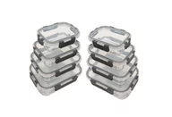 Pojemniki kuchenne - Szklane pojemniki na żywność Zestaw 8 sztuk - miniaturka - grafika 1