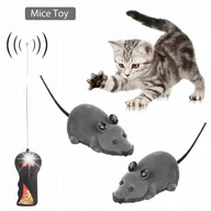 Zabawki dla kotów - MYSZ PLUSZOWA ZABAWKA ZAWIERAJĄCA KOCIMIĘTKĘ DLA KOTA - miniaturka - grafika 1