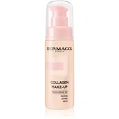 Podkłady do twarzy - Dermacol Collagen Make-up SPF10 podkład 20 ml Pale 1.0 - miniaturka - grafika 1