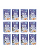 Brit Premium Kot Premium with Salmon Fillets for Adult Cats JELLY 85g