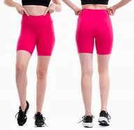 Spodenki damskie - 4F krótkie spodenki legginsy damskie sportowe fitness wysoki stan roz. M - miniaturka - grafika 1