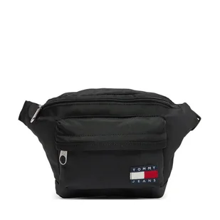 Saszetka nerka Tommy Jeans Tjm Ess Daily Bumbag AM0AM13390 Czarny - Nerki - miniaturka - grafika 1