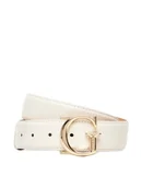 Paski - Guess Pasek Damski 177071 Biały - miniaturka - grafika 1