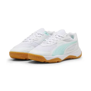 Młodzieżowe buty do sportów halowych Solarflash III PUMA - Buty dla dziewczynek - miniaturka - grafika 1