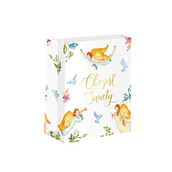 Balony i akcesoria - Torebka prezentowa na Chrzest Święty Anioły 20cm - miniaturka - grafika 1