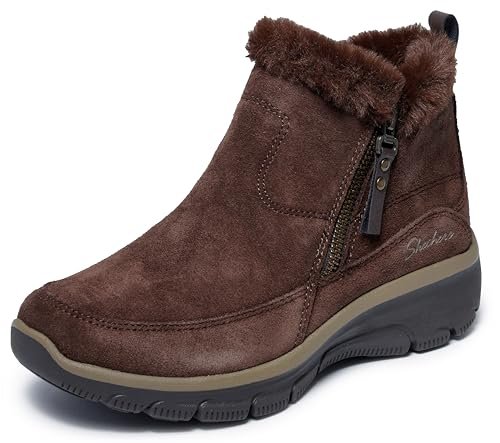 Skechers Damskie buty zimowe, Czekolada, 40 EU